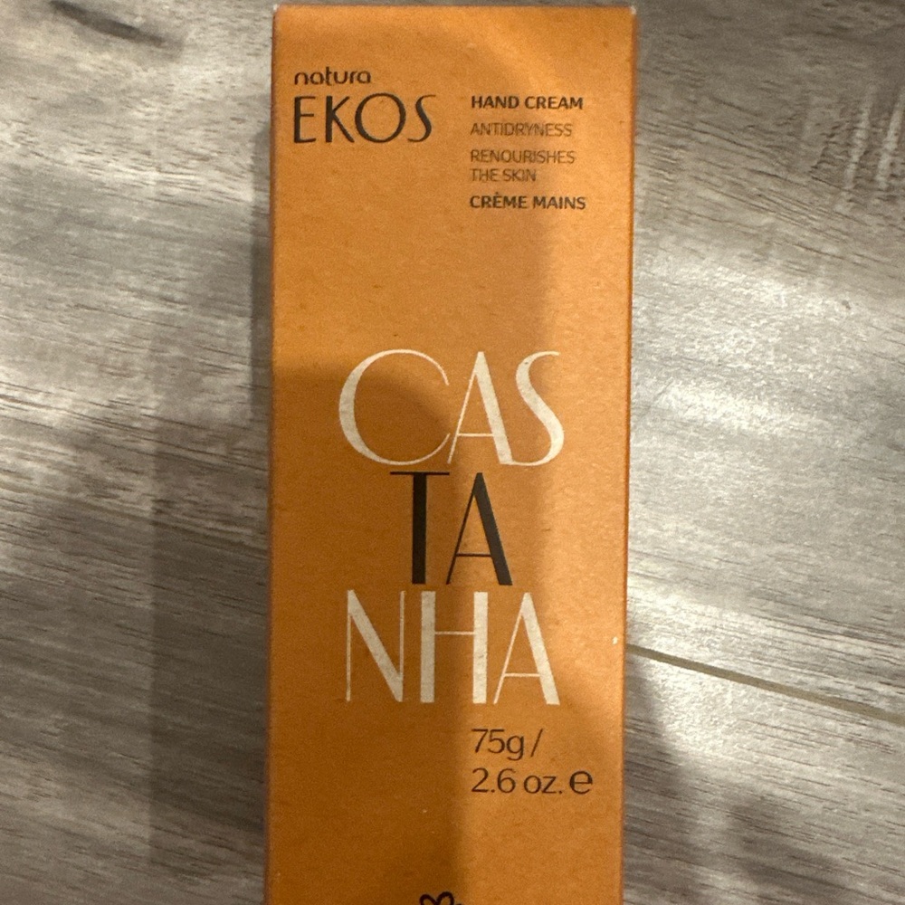 Natura Ekos Castanha Hand Cream 2.6 oz. New